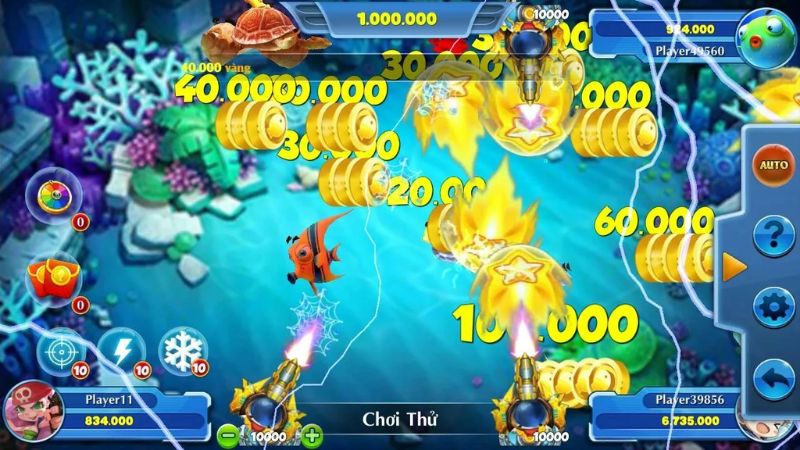 Tổng hợp một số tựa game Bắn Cá săn thưởng “hot hit” tại C54